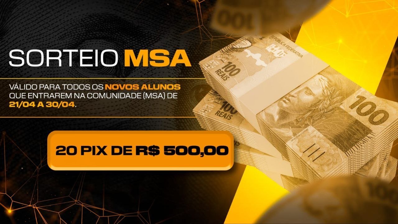 Sorteio para novas alunas